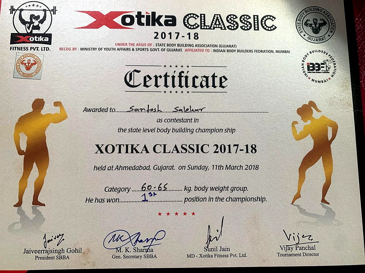 Xotika Classic 2017-18 — International Competition